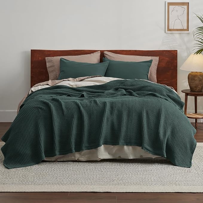 Bedsure Gentlesoft 100% Cotton Blanket King Size - Image 3