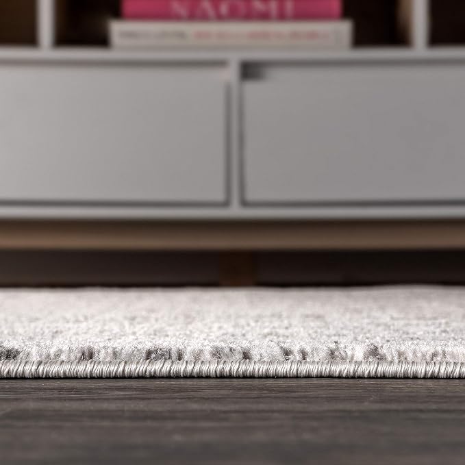 JONATHAN Y Boho Vintage Diamond Cream/Gray Runner Rug 2X10 ft, Moroccan Hype - Image 6