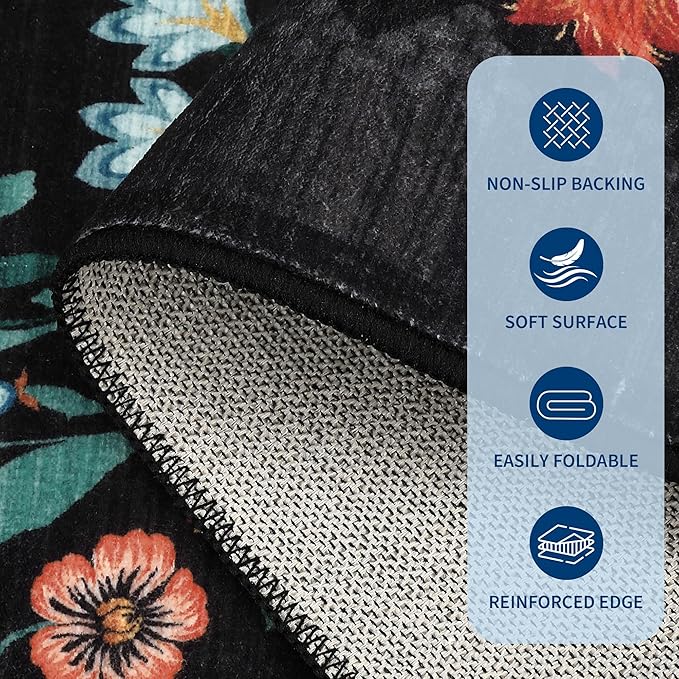 GarveeHome Floral Rug 2.5x10 Runners - Image 6