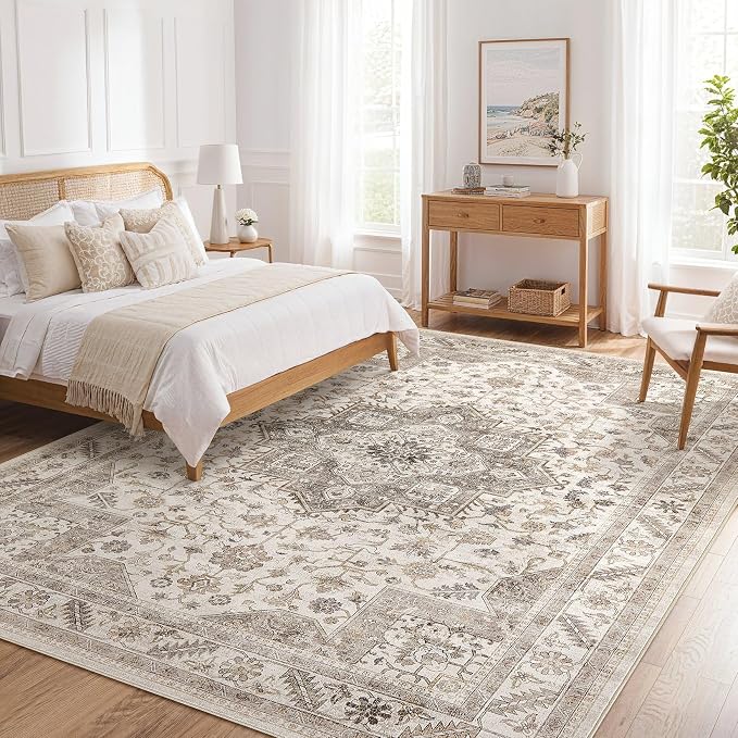 Vintage Living Room Area Rug 10x14 - Image 8