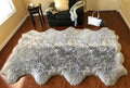 Free Shape Luxury Soft Fluffy Shag Area Rug Octo 8 Pelts 6'x8', 180x240 cm by LAMBZYRUGS