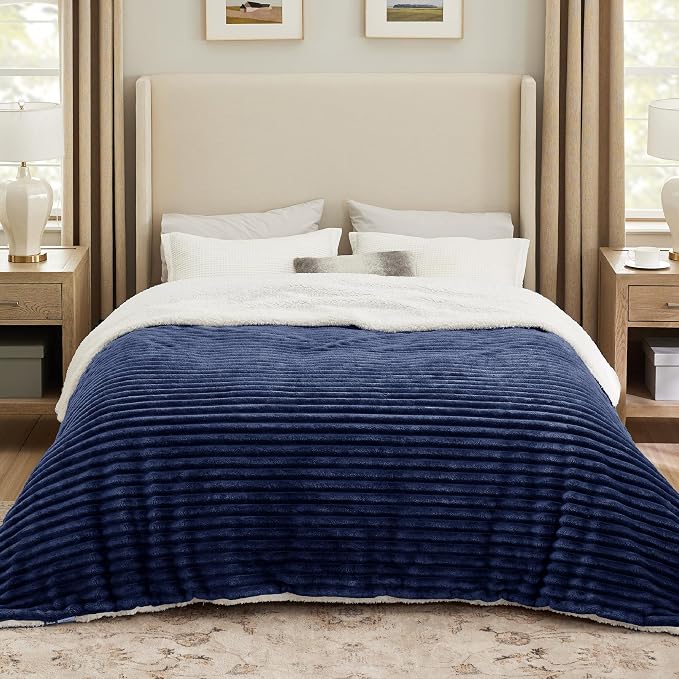 Bedsure Sherpa Blanket King Size by BEDSURE