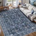 Tangsoo 7x10 Large Area Rug for Living Room, Non Slip Machine Washable Rug for by Tangsoo
