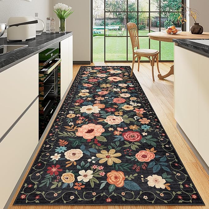 DUKINO Runner Rug, 2x10 Kitchen Runner Rug by DUKINO