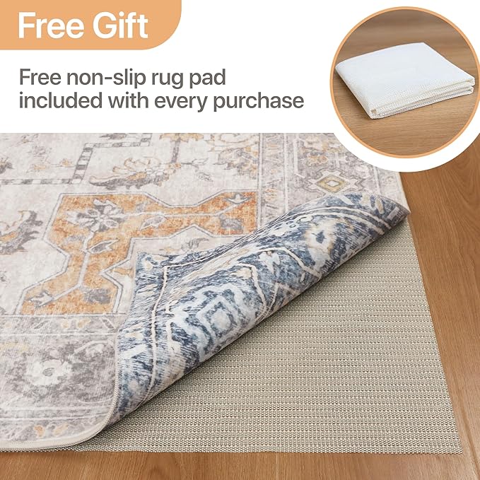 GENIMO 2.5x6 Reversible Runner Rugs - Image 4