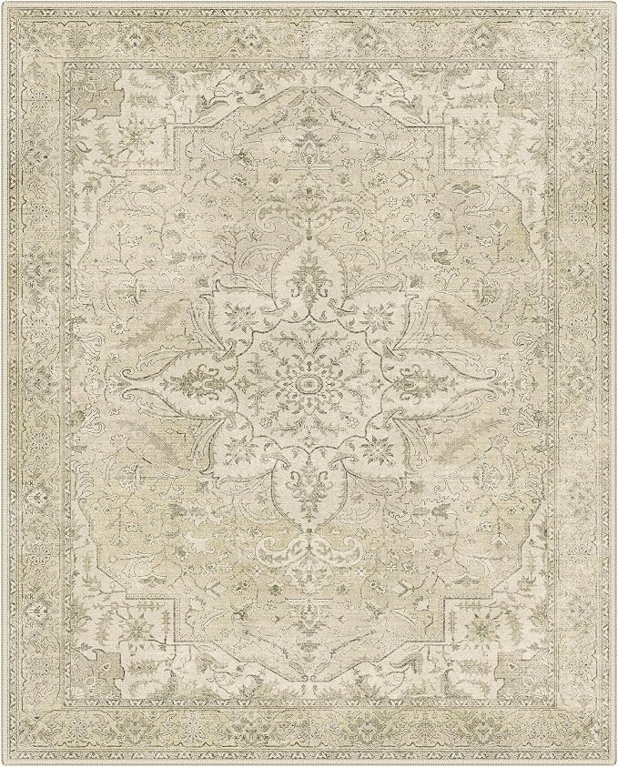 GENIMO 8X10 Washable Vintage Area Rugs - Image 9