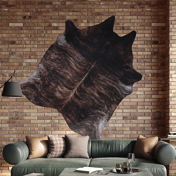 Cow Hide Faux Cowhide Rug: Cow Print Rug - Image 3