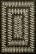 Maples Rugs Marion Bohemian Braided-Style Print Area Rug – Made in USA – Low by MaplesRugs