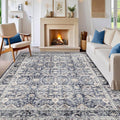 GarveeHome Washable Rugs for Living Room, Vintage Neutral Area Rug, Ultra Soft by GarveeHome