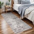 2x5 Washable Kitchen Runner Rug – Abstract Non-Slip Mat by Puino