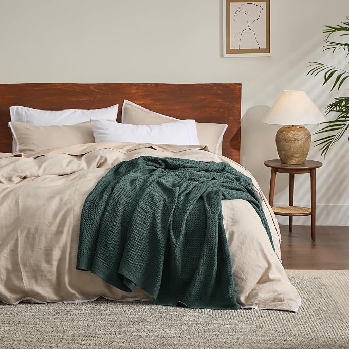 Bedsure Gentlesoft 100% Cotton Blanket Twin XL Size - Image 7
