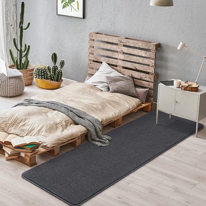 Soft 2x8 Runner Rugs for Bedroom Hallway, Non Slip Long Runners for Kitchen - Image 3