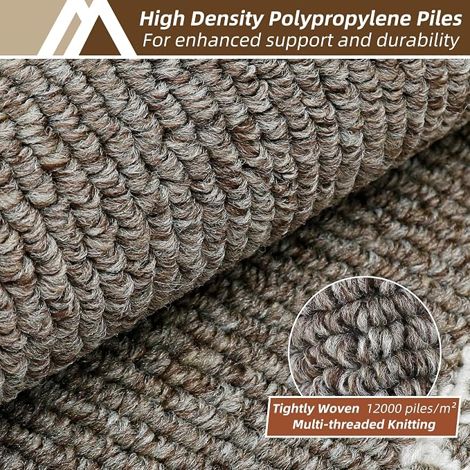 COSY HOMEER Kitchen Rugs Non-Slip 20x30/20x48 Inch Thick Polypropylene Standing - Image 2