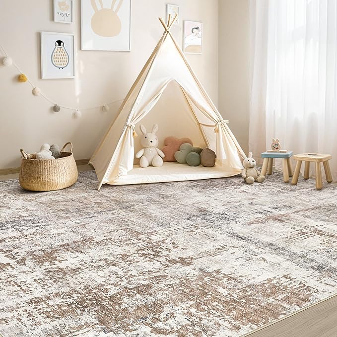 UERMEI 7x9 Area Rug Living Room Rugs - Image 4