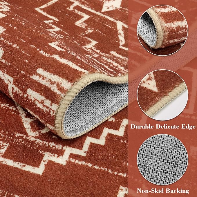 Wonnitar Moroccan 8x10 Area Rugs - Image 2