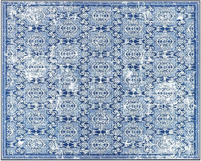 Vaukki Living Room Rug, Vintage Shaggy Soft Laundry Rug, Non Slip Kitchen Area - Image 8