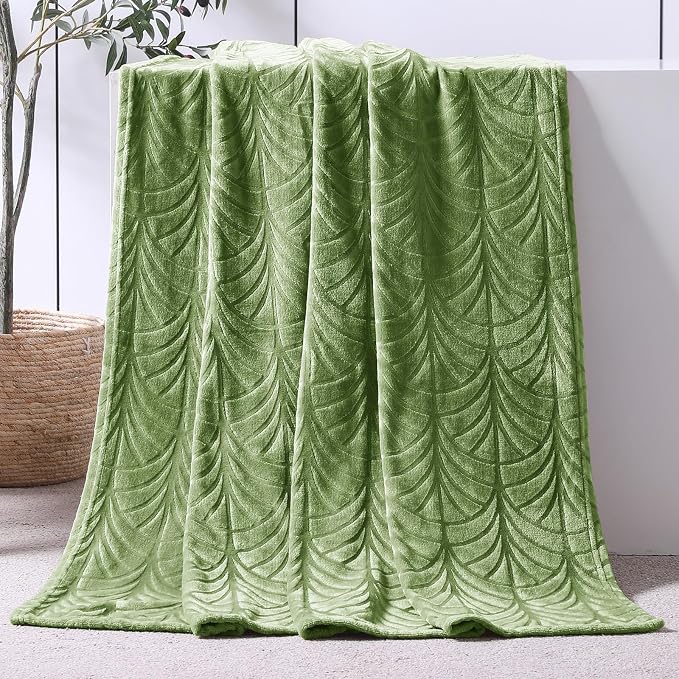 Whale Flotilla Flannel Fleece Throw Blanket - Image 2