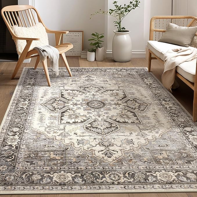 Area Rug 5x7 for Living Room by homewill