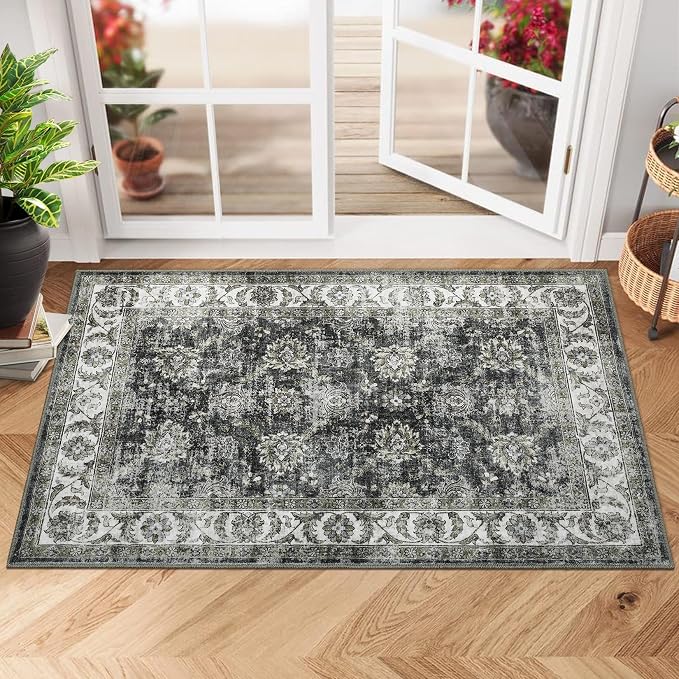 GarveeHome Vintage Floral Area Rugs by GarveeHome