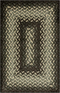 Maples Rugs Marion Bohemian Braided-Style Print Area Rug – Made in USA – by MaplesRugs