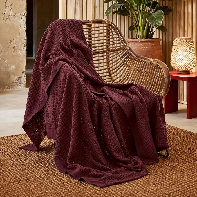Bedsure Gentlesoft 100% Cotton Blanket Twin XL Size - Image 3