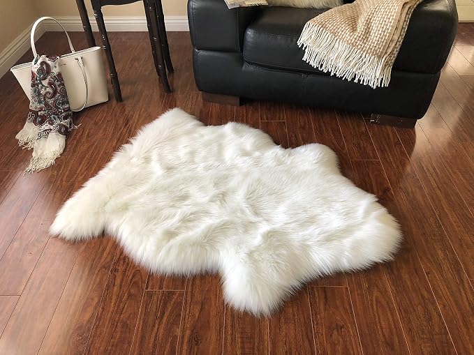 Free Shape Luxury Soft Fluffy Shag Area Rug Single 2'x3', 60x90 cm - Image 2