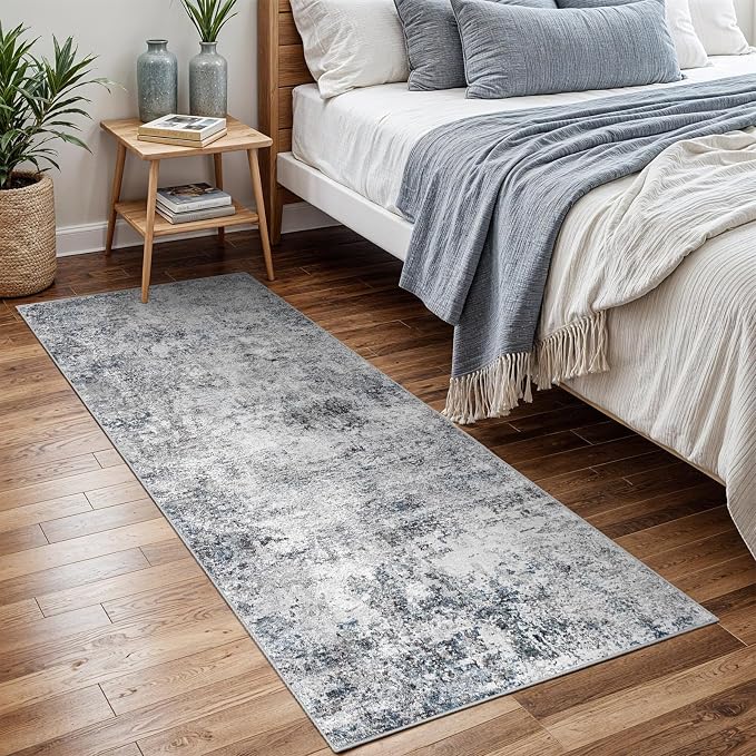 2x5 Washable Kitchen Runner Rug – Abstract Non-Slip Mat - Image 4
