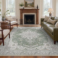 GENIMO 8X10 Washable Vintage Area Rugs by GENIMO