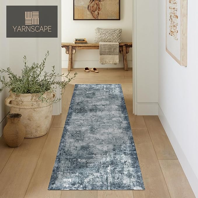 YARNSCAPE 2'6'' x 8' Washable Area Rug - Image 3