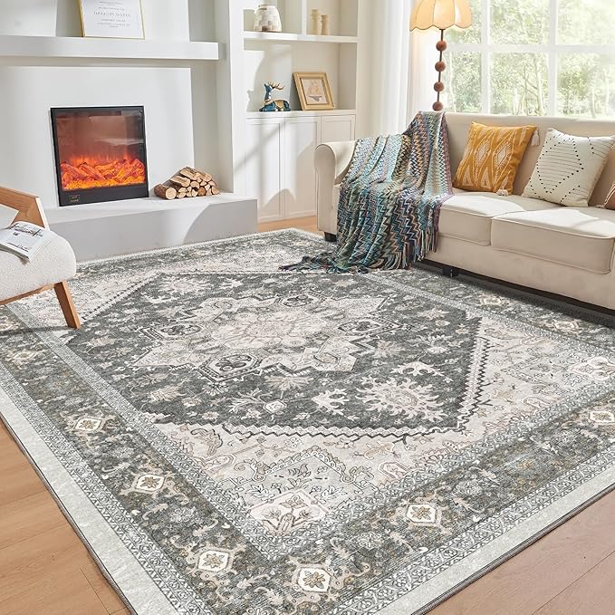OPPODREAM Soft 8x10 Area Rugs, Washable Rugs 8x10 by OPPODREAM