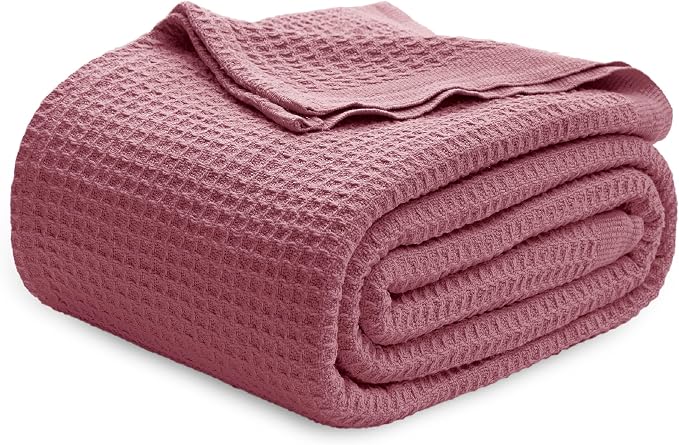 Bedsure Gentlesoft 100% Cotton Blanket Twin XL Size by BEDSURE