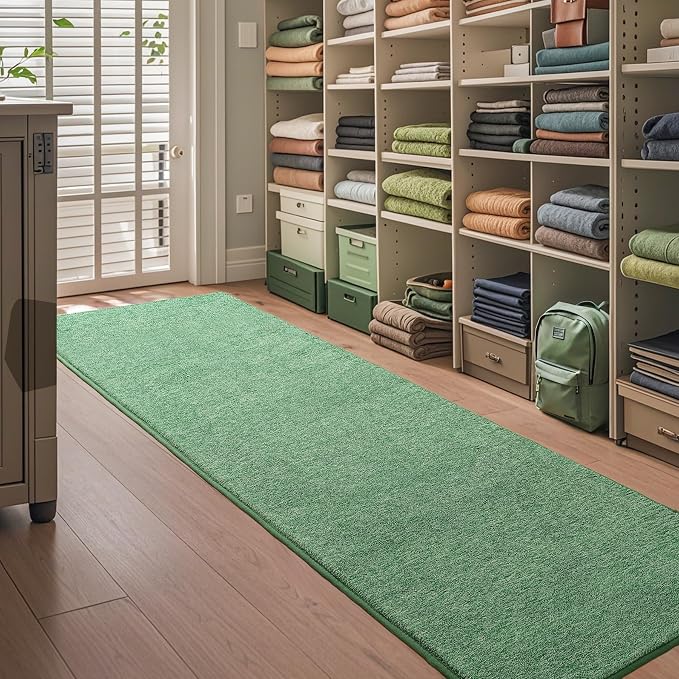 Keeko Soft Hallway Runner Rug, 2x8 Bedside Runner Rugs - Image 9