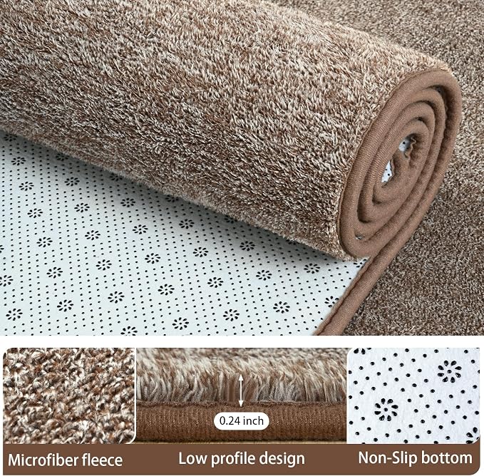AROGAN Washable 7×10 Living Room Rug, Modern Area Rugs - Image 5
