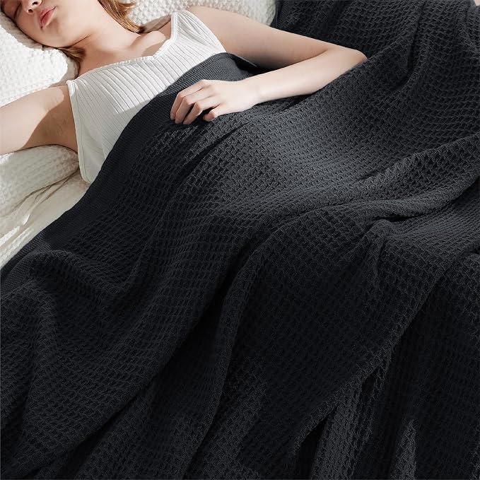 Bedsure Gentlesoft 100% Cotton Blanket Twin XL Size - Image 2