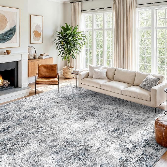 10x10 Square Living Room Area Rug - Image 5