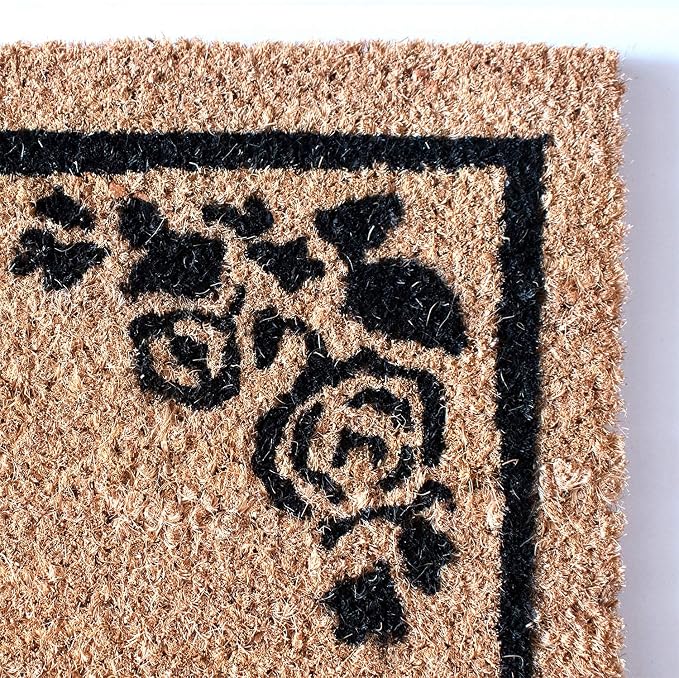 LuxUrux Welcome Mat Outdoor Coco Coir Doormat, - Image 6