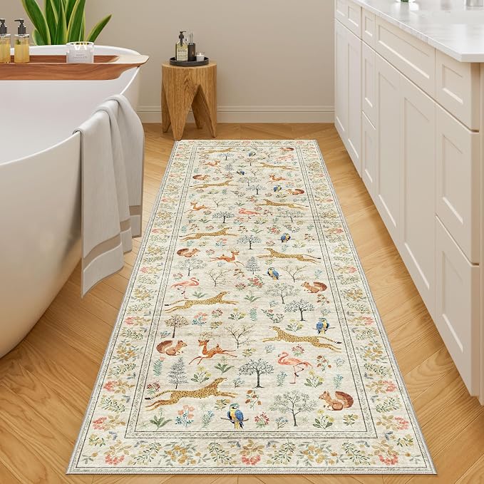 DUKINO 2x6 Rug for Hallway, Washable Kitchen Runner Rug - Image 8