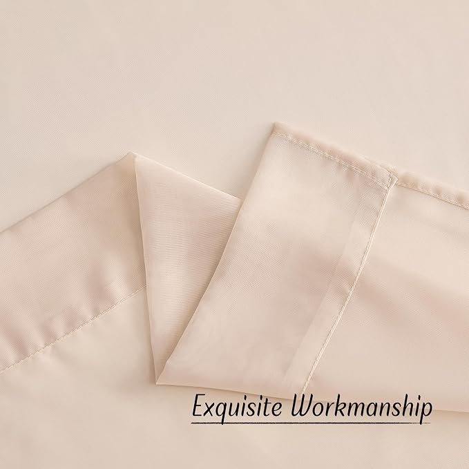 NICETOWN Voile Sheer Curtains 63 inch Length, Grommet Soft Window Treatments - Image 7
