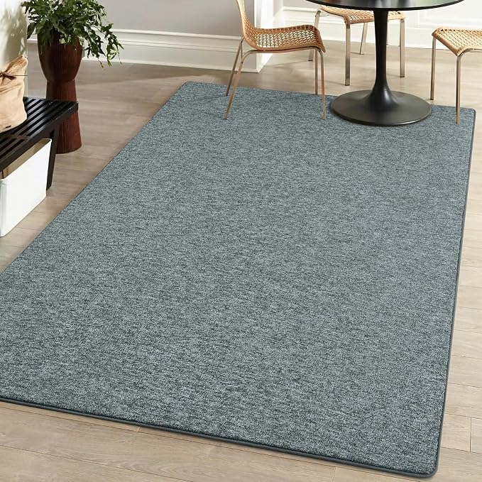 Keeko 4x6 Area Rugs for Living Room, Soft Modern Memory Foam Bedroom Rug - Image 9