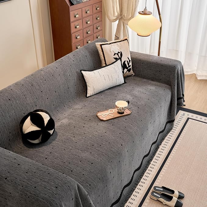 ROOMLIFE Couch Cover Boho Sofa Covers - Image 4