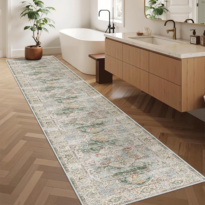Madane Hallway Runner Rug 2x12, Extra Long Washable Runner Rugs - Image 7