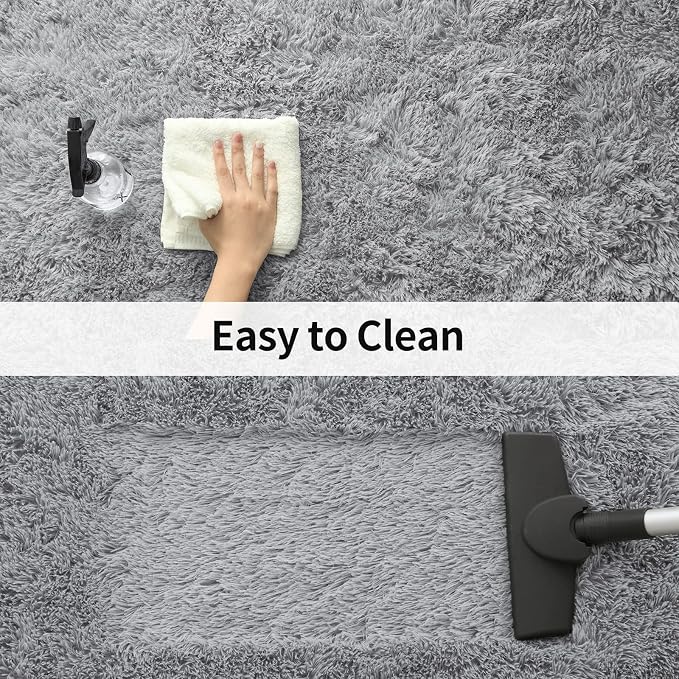 Merelax Soft Modern Indoor Shaggy Area Rug - Image 7