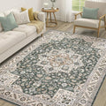 Vintage Living Room Area Rug 5x8 by COTILED