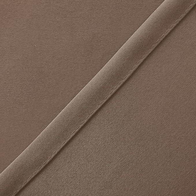 Hiasan Valance Curtains for Kitchen Blackout Thermal Insulated Solid Window - Image 3