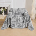 MEETSKY Small Couch Cover Oversized Chair Cover Washable, Chenille Soft Throw by MEETSKY