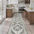 Madane Runner Rugs for Hallway 2x10 Long Washable Non-Slip Hallway Runner Rug by Madane