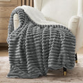 Bedsure Sherpa Throw Blanket for Couch by BEDSURE