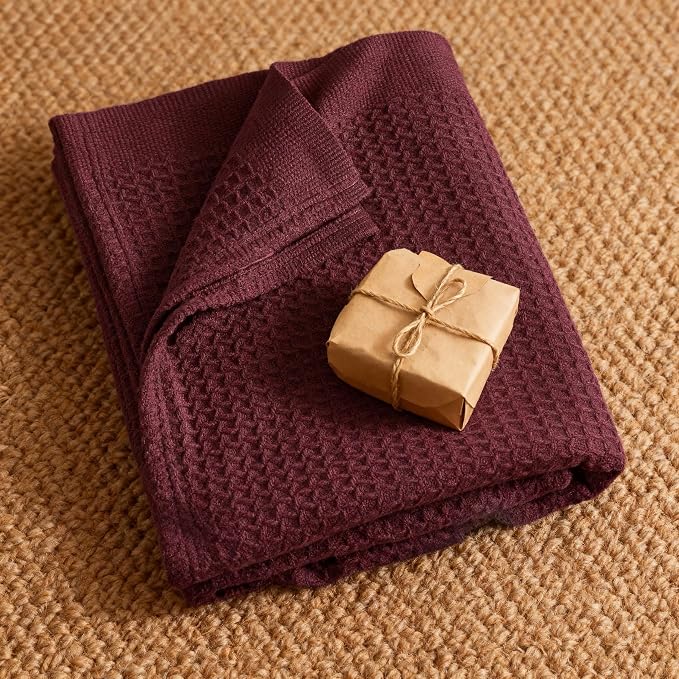 Bedsure Gentlesoft 100% Cotton Blanket Twin XL Size - Image 5