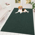 OLANLY Dog Door Mat for Muddy Paws 59x35, Ultra Absorbent Chenille Mud Doormat by OLANLY