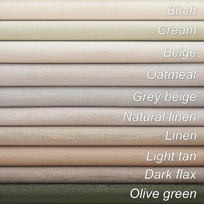 Topfinel Linen Beige Blackout Curtains 84 Inch Long 2 Panels, Linen Blend - Image 8